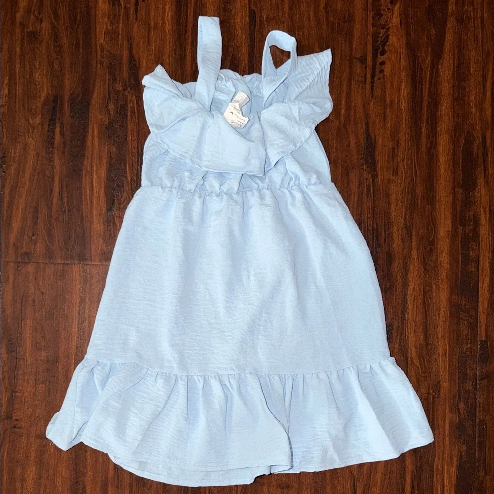 Girls Light Blue Dress